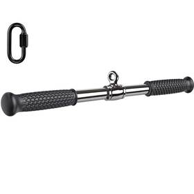 B0b6vql9j8 Seleware 22 Inch Rotating Cable Bar Attachment Gym Pull Down Press Non-slip Rubber