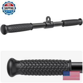 B0ccygjf1h Seleware Triceps Lat Pull Down Attachment - Swivel Straight Bar Press