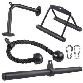 B0cwfbhjqn Sertt Cable Machine Attachment For Home Gym Lat Pulldown Tricep V-bar Rope