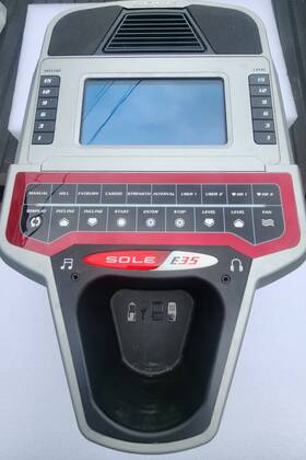 53501515100 Sole E35 Elliptical Console Display From Sn