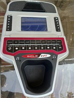 Ac120v Sole Fitness E25 Console Display