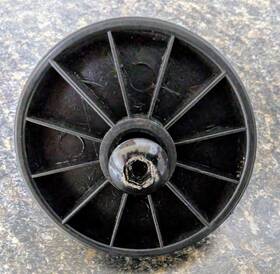 P050002-a1 Sole Fitness Treadmill Rear Transport Wheel With Sleeve Fits F63
