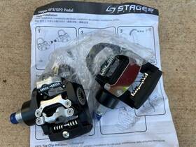 Stages Cycling 971-0067 New Soulcycle Bike Sp2 Sp3 Pedal Set Pair Left Right