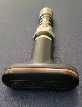718-5749 Star Trac Espinner Pop Pin Lock Handle Adjustment Knob Turn Seat Handlebar Oem