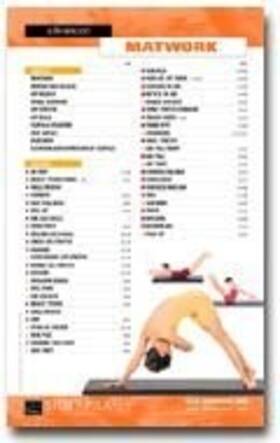 B0002v8lhq Stott Pilates Wall Chart - Advanced Matwork