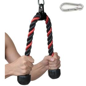B07fbh6f1d Syl Fitness Tricep Rope 27/36 Inch 2 Colors Cable Machine Attachment Pulldown Handle