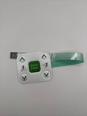 932i Synachaloo 762949733875 Treadmill Quick Start Stop Button Compatible With Precor 932 954 954i 956 9