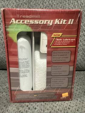 223418 The Red Treadmill Accessory Kit 2 Spare Key Lube Cleaner Surge Protector New Sealed