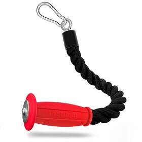 Thefitguy 734126889118 Ergonomic Grip Single Tricep Rope Cable Attachment 16.5 Inch Length Comfort