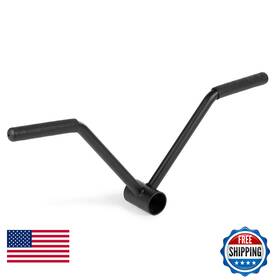 B071jzpv2b Titan Fitness Straight Landmine Handles Rubber Grip