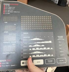 Et-638 Treadmill Doctor 154817 Black Console