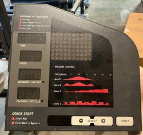 Edt-629 Treadmill Doctor 158726 Black-gray Console