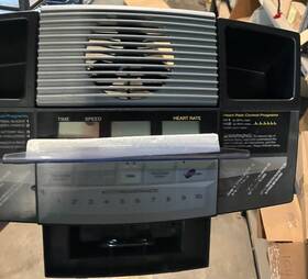 Ebnt-0794 Treadmill Doctor 211413 Black-gray Console