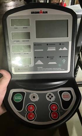 44100083 Treadmill Doctor Black-gray Console Im-600e