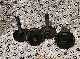 7150.4 Trimline Set Of 4 Adjustment Foot Levelers For Treadmill-trimline Fitness