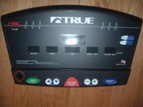 00328200 True Fitness 500z Hrc Treadmill Upper Display Console Panel Board