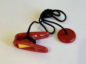 70177400 True Fitness 500zp Treadmill Magnetic Safety Key Lanyard - Part #