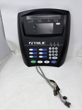 9pse0001 True Fitness Console Elliptical Display Rb72b/550r/z5 V3.0 With Cables
