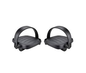 9rb0076bk True Fitness Precor Stationary Bike Left And Right Foot Pedal Pair Spindle