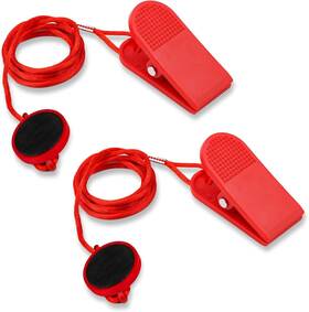 1052715 Universal 2pcs Treadmill Magnet Safety Key Round Large Plastic Re