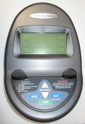 051497-ax Vision Fitness Console Display R2050 R1500 X1500