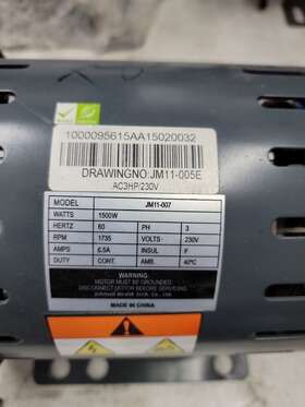 1000232830 Vision Fitness / True T80 Drive Motor Jm11-015