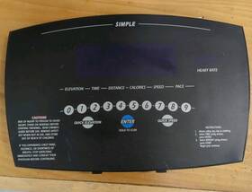 100095059 Vision Fitness Simple Console Cns Assembly. Part #