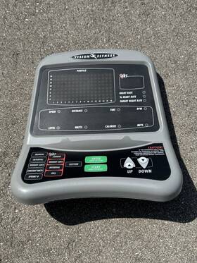 Suv-b008 Vision Fitness Hrt R2200 Recumbent Bike Display Console Monitor Oem