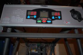 T9400 Vision Fitness Vintage Treadmill Control Display Console Panel Safety Key