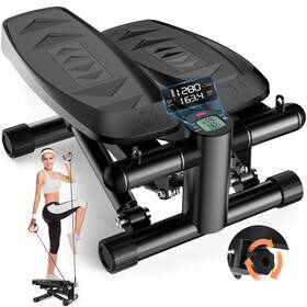 8700hll Vitalleap Steppers For Exercise At Home Adjustable Pedal Height Stair With Re