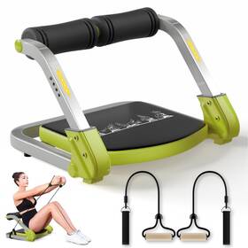 Fs0101us0801vt01 Vtory Ab Trainer/crunch Machine Workout Equipment 4 Adjustable Green