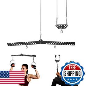 B0fjxs5q28 Wantiekid Multi-grip Lat Pull Down Bar Hardened Powder-coated Finish 360 Rotat