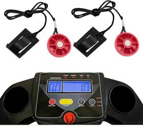 Wlaubo 726084425989 2pcs Universal Treadmill Safety Key Magnet Replacement Round Insert Style Compat