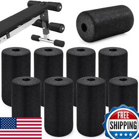 B0dg2vcbjk Wringkit 8 Pack Foot Foam Pads Rollers Fit 1 Inch Tube Gym Equipment Replacement