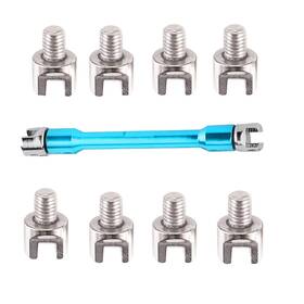 Yenjo 691683174656 Spoke Spanner Wrench 10 In 1 Motorcycle Dirt Bike Wheel Rim Tool For Adjust