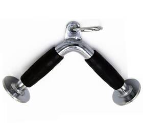 Yuhqc 792105795898 V Shaped Press Downbar Strength Training Deluxe Single Double D Handle Trice