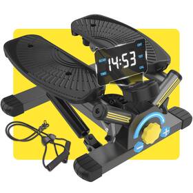 6601l Ziwwvy Stepper Machine With Resistance Bands Mini 300lbs Weight Capaci
