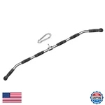 Time Wave 47IN Lat Pull Down Bar Attachment Deluxe Revolving Full Rotation. Fixed Price $109.02.