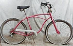 1992 Schwinn Classic Cruiser Bike Large 18.5" Steel Pink Speed Vintage Retro. Fixed Price $157.00.