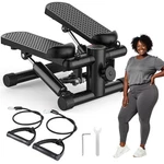 Olixis Stepper Machine With Resistance Bands - Mini Stair For Home Ex.... Fixed Price $72.24.