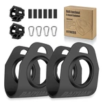 Baiyuan Home Gym Clips Convert Dumbbells Barbell Turn Bars Into Landmines. Fixed Price $89.06.