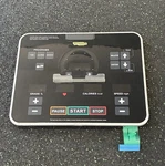 Technogym Jog Treadmill Console Keyboard Front Panel SW0007633AA-US. Fixed Price $80.00.