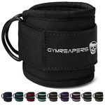 Gymreapers Ankle Straps (pair) For Cable Machine Kickbacks, Glute Pair, Black. Fixed Price $30.87.