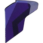 Icon Airflite QB1 Base Plate Covers Blue/black Sz One Size Fits. Fixed Price $25.00.