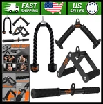 Fitarc Cable Machine Attachment Set For Gym Home Workouts Lat Pulldown Grip. Fixed Price $67.99.