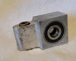 Precor Elliptical Arm Bearing Block With Bushings Aluminum Swivel 6203RS Oem. Fixed Price $16.99.