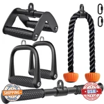 Seleware Triceps Lat Pulldown Attachments Home Gym Workout Accessories. Fixed Price $80.56.