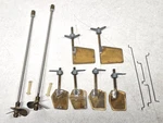Dumas Boats 2339 Partial Running Hardware Lot For American Beauty 1215, New. Fixed Price $180.00.