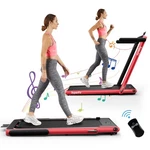 Superfit 1 Folding Exercise Treadmill 2.25HP W/ Speaker Remote Red. Fixed Price $149.99.