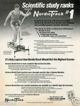 1986 Print Ad Of Nordic Track Exercise Machine W Bill Koch Olympic Medalist. Fixed Price $9.99.